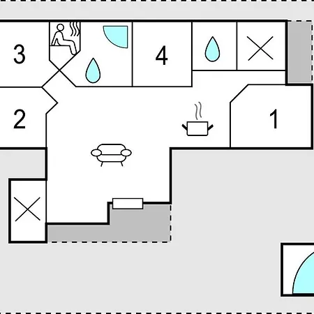 別荘 Lovely In With Sauna ハザスレウ